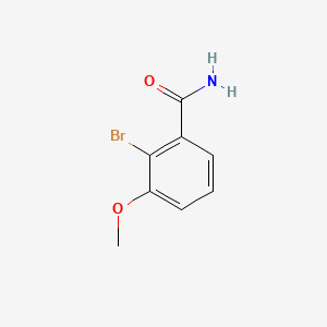 2-Bromo-3-methoxybenzamide