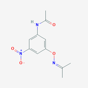 molecular formula C11H13N3O4 B5718776 N~1~-(3-{[(1-METHYLETHYLIDENE)AMINO]OXY}-5-NITROPHENYL)ACETAMIDE 