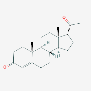 molecular formula C21H30O2 B057192 Isoprogesterone CAS No. 2000-66-0