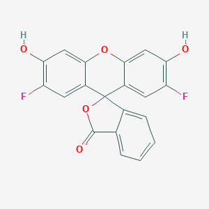 molecular formula C20H10F2O5 B057193 2',7'-Difluorofluorescein CAS No. 195136-58-4