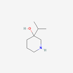 3-Isopropylpiperidin-3-ol