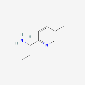 1-(5-Methylpyridin-2-yl)propan-1-amine
