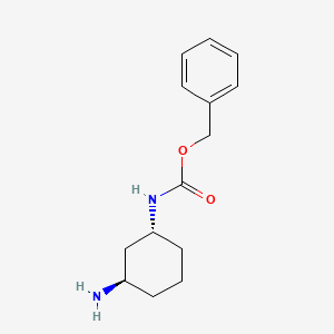 Benzyl ((1R,3R)-3-aminocyclohexyl)carbamate