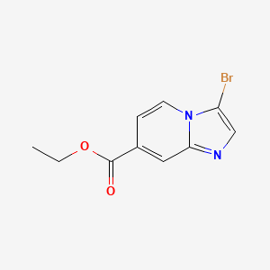 Ethyl 3-bromoimidazo[1,2-a]pyridine-7-carboxylate