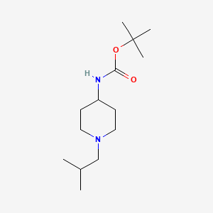 4-(N-BOC-Amino)-1-isobutylpiperidine