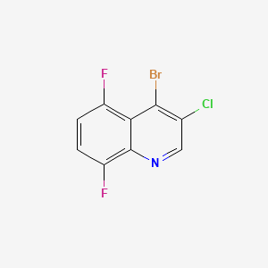 4-Bromo-3-chloro-5,8-difluoroquinoline