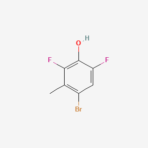 4-Bromo-2,6-difluoro-3-methylphenol