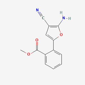 Methyl 2-(5-Amino-4-cyano-2-furyl)benzoate
