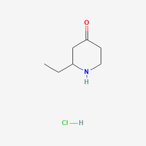 2-Ethylpiperidin-4-one hydrochloride