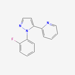 2-(1-(2-Fluorophenyl)-1H-pyrazol-5-yl)pyridine