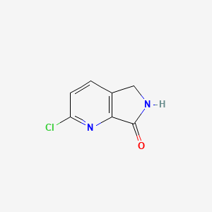 2-chloro-5H-pyrrolo[3,4-b]pyridin-7(6H)-one