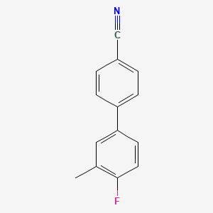4-(4-Fluoro-3-methylphenyl)benzonitrile
