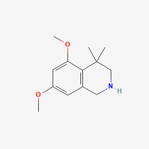 5,7-Dimethoxy-4,4-dimethyl-1,2,3,4-tetrahydroisoquinoline