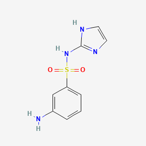 3-Amino-N-(1H-imidazol-2-YL)benzene-1-sulfonamide