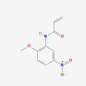 molecular formula C10H10N2O4 B5720507 N-(2-methoxy-5-nitrophenyl)prop-2-enamide 