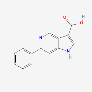 6-Phenyl-3-(5-azaindole)carboxylic acid