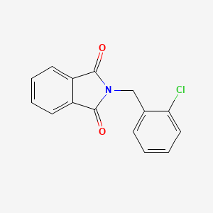 molecular formula C15H10ClNO2 B5720635 2-(2-Chlorobenzyl)isoindoline-1,3-dione 