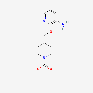 1-Boc-4-(((3-Aminopyridin-2-yl)oxy)methyl)piperidine