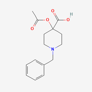 4-(Acetyloxy)-1-benzylpiperidine-4-carboxylic acid