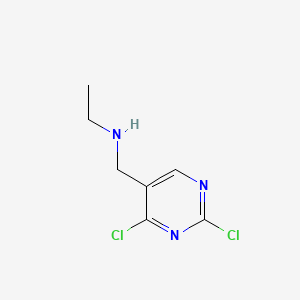 N-((2,4-Dichloropyrimidin-5-yl)methyl)ethanamine