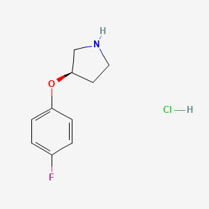 (R)-3-(4-Fluorophenoxy)pyrrolidine Hydrochloride