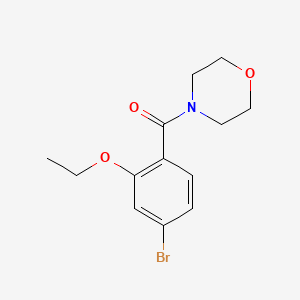 4-Bromo-2-ethoxy-1-morpholinocarbonylbenzene