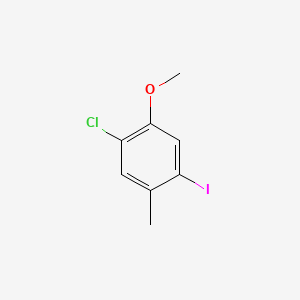 1-Chloro-4-iodo-2-methoxy-5-methylbenzene
