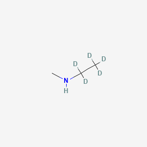 molecular formula C3H9N B572221 Ethyl-d5-methylamine 