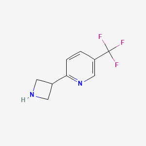 2-(Azetidin-3-yl)-5-(trifluoromethyl)pyridine