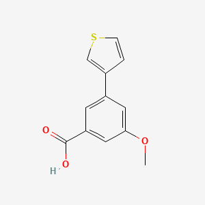 3-Methoxy-5-(thiophen-3-yl)benzoic acid