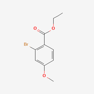 molecular formula C10H11BrO3 B572241 Ethyl 2-Bromo-4-methoxybenzoate CAS No. 1208075-63-1
