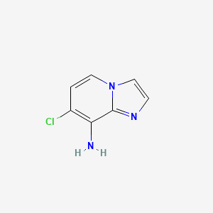 7-Chloroimidazo[1,2-a]pyridin-8-amine