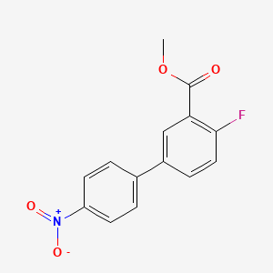 Methyl 2-fluoro-5-(4-nitrophenyl)benzoate