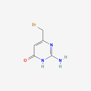 2-Amino-6-(bromomethyl)pyrimidin-4-ol