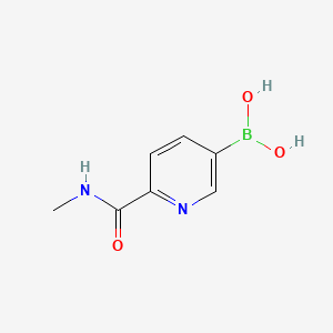 (6-(Methylcarbamoyl)pyridin-3-yl)boronic acid