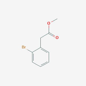 molecular formula C9H9BrO2 B057229 Methyl 2-(2-bromophenyl)acetate CAS No. 57486-69-8