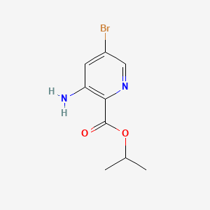 Propan-2-YL 3-amino-5-bromopyridine-2-carboxylate