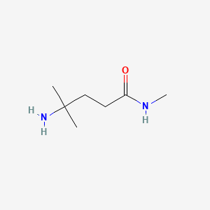 4-amino-N,4-dimethylpentanamide