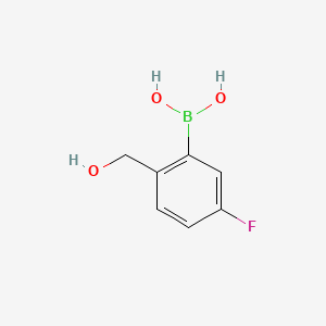 5-Fluoro-2-hydroxymethylphenylboronic acid