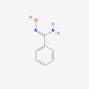 molecular formula C7H8N2O B057231 Benzamidoxime CAS No. 613-92-3