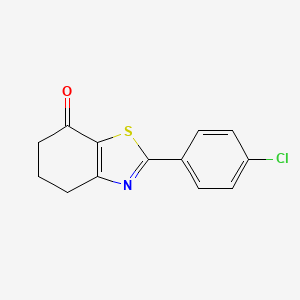 2-(4-Chlorophenyl)-5,6-dihydrobenzo[d]thiazol-7(4H)-one