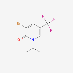 3-Bromo-1-isopropyl-5-(trifluoromethyl)pyridin-2(1H)-one