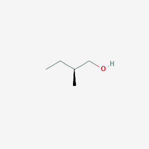 molecular formula C5H12O B057232 (S)-(-)-2-Methyl-1-butanol CAS No. 1565-80-6