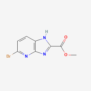 methyl 5-bromo-1H-imidazo[4,5-b]pyridine-2-carboxylate