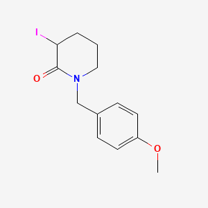 3-Iodo-1-(4-methoxybenzyl)piperidin-2-one