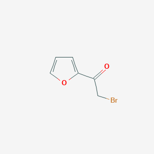 molecular formula C6H5BrO2 B057236 2-Bromo-1-furan-2-yl-ethanone CAS No. 15109-94-1