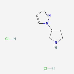 1-Pyrrolidin-3-yl-1H-pyrazole dihydrochloride