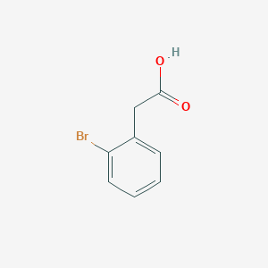molecular formula C8H7BrO2 B057240 2-溴苯乙酸 CAS No. 18698-97-0