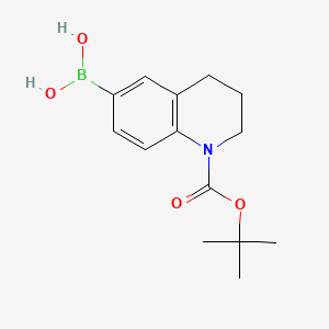 (1-(tert-Butoxycarbonyl)-1,2,3,4-tetrahydroquinolin-6-yl)boronic acid
