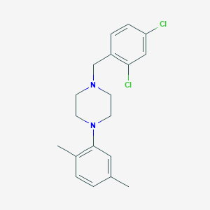 1-(2,4-dichlorobenzyl)-4-(2,5-dimethylphenyl)piperazine